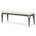 AICO Michael Amini Paris Chic Bed Bench in Espresso