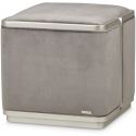 AICO Michael Amini Linea Ottoman Gray Pearl SilverMist (Promo)
