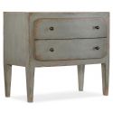 Hooker Furniture Ciao Bella Two-Drawer Nightstand in Speckled Gray
