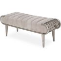 AICO Michael Amini Roxbury Park Channel Tufted Bed Bench (Promo)