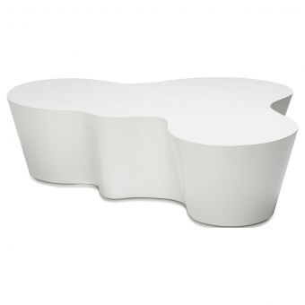 Oggetti Orgo Cocktail Table, White, Giant