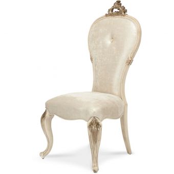 AICO Michael Amini Platine de Royale Side Chair - Set of 2