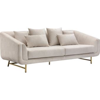 Sunpan MIXT Veera Sofa - Polo Club Muslin