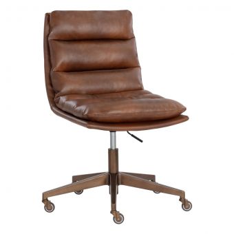 Sunpan Stinson Office Chair - Bravo Cognac