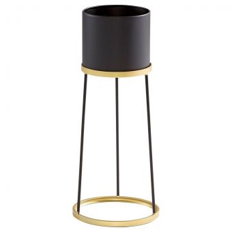 Cyan Design Large Liza Stand - Gold and Black | Unlimited Furniture