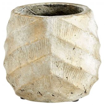 Cyan Design Small Cache Creek Planter - Brown Sandstone | Unlimited Furniture
