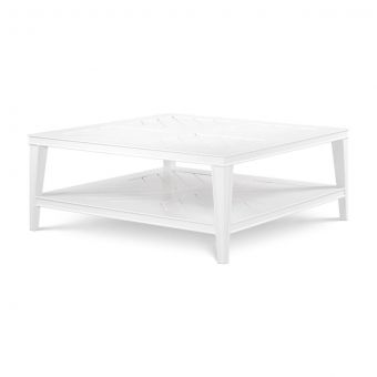 Eichholtz Outdoor Coffee Table Bell Rive Square - White