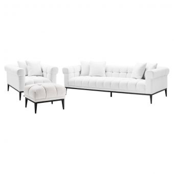 Eichholtz Aurelio Avalon White Sofa Set