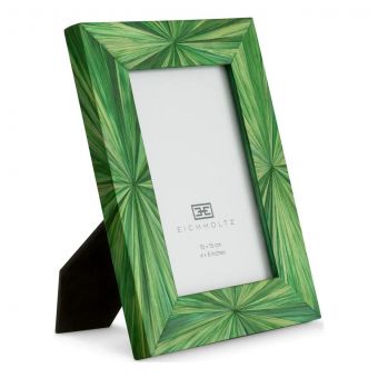 Eicholtz Picture Frame Harvard S Straw Marquetry Green