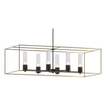 Hubbardton Forge Portico Pendant in Black 138940-1827