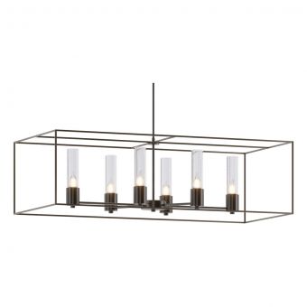 Hubbardton Forge Portico Pendant in Oil Rubbed Bronze 138940-1829
