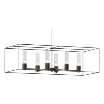 Hubbardton Forge Portico Pendant in Oil Rubbed Bronze 138940-1833