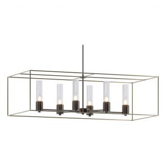 Hubbardton Forge Portico Pendant in Oil Rubbed Bronze 138940-1841