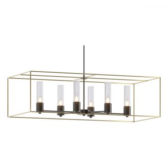 Hubbardton Forge Portico Pendant in Oil Rubbed Bronze 138940-1845