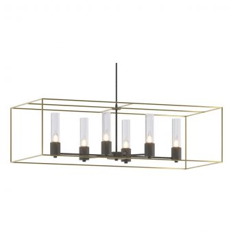 Hubbardton Forge Portico Pendant in Natural Iron 138940-1863