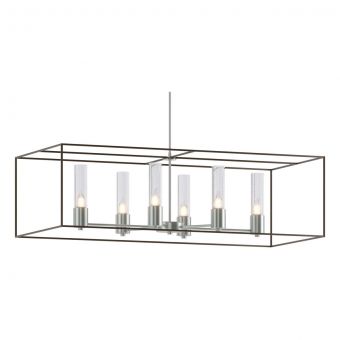 Hubbardton Forge Portico Pendant in Vintage Platinum 138940-1865