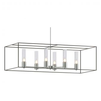 Hubbardton Forge Portico Pendant in Vintage Platinum 138940-1867