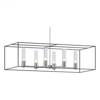 Hubbardton Forge Portico Pendant in Vintage Platinum 138940-1873