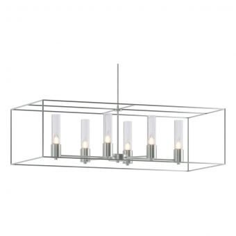 Hubbardton Forge Portico Pendant in Vintage Platinum 138940-1875