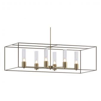 Hubbardton Forge Portico Pendant in Soft Gold 138940-1883