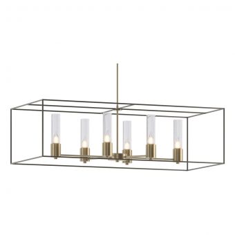 Hubbardton Forge Portico Pendant in Soft Gold 138940-1885