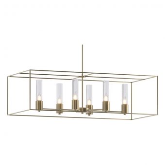 Hubbardton Forge Portico Pendant in Soft Gold 138940-1895