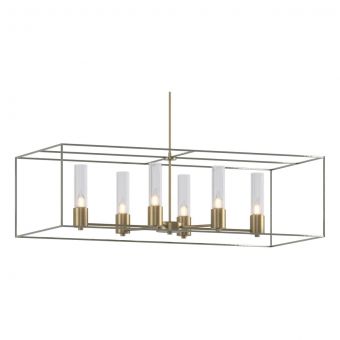 Hubbardton Forge Portico Pendant in Soft Gold 138940-1897