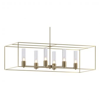 Hubbardton Forge Portico Pendant in Soft Gold 138940-1899