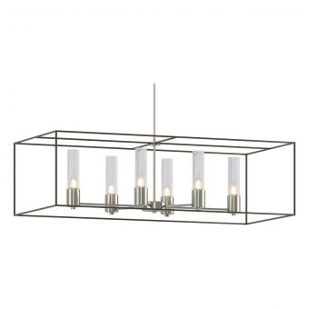 Hubbardton Forge Portico Pendant in Sterling 138940-1901
