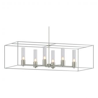 Hubbardton Forge Portico Pendant in Sterling 138940-1911