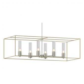 Hubbardton Forge Portico Pendant in Sterling 138940-1917