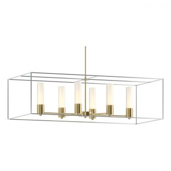 Hubbardton Forge Portico Pendant in Modern Brass 138940-1928