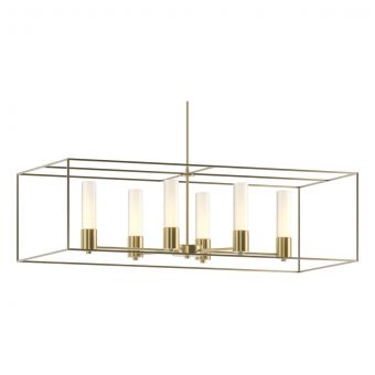 Hubbardton Forge Portico Pendant in Modern Brass 138940-1930
