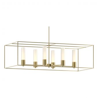 Hubbardton Forge Portico Pendant in Modern Brass 138940-1934