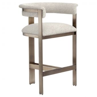 Interlude Home Darcy Counter Stool in Drift
