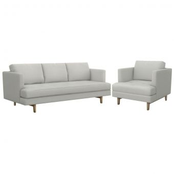 Interlude Home Ayler Sofa Set in Fresco