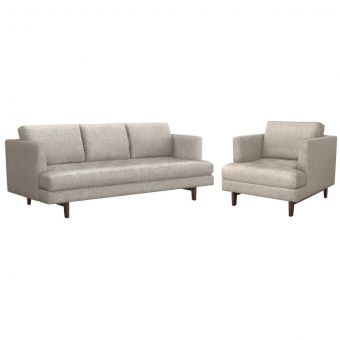 Interlude Home Ayler Sofa Set in Bungalow