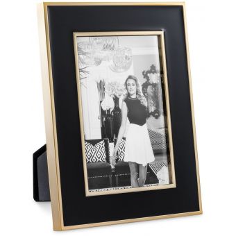 Eichholtz Picture Frame Lantana in Black & Gold, Small - Set of 6