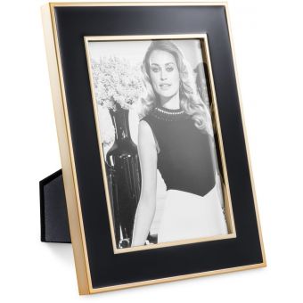 Eichholtz Picture Frame Lantana in Black & Gold, Medium - Set of 6 (Promo)