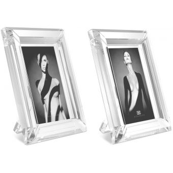Eichholtz Picture Frame Theory in Crystal Glass, Small - Set of 2 (Promo)
