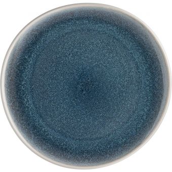 Rosenthal Junto Stoneware Aquamarine Luncheon Plate, Flat, 9 7/8 inch