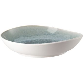 Rosenthal Junto Stoneware Aquamarine Plate, Deep, 11 inch