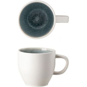 Rosenthal Junto Stoneware Aquamarine Cup, 8 ounce