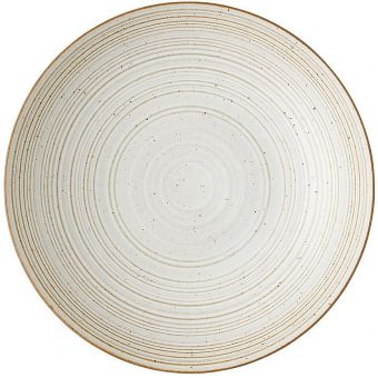 Thomas Nature Plate, Deep, 9 inch - Sand