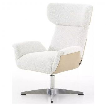 Four Hands Anson Desk Chair - Knoll Natural