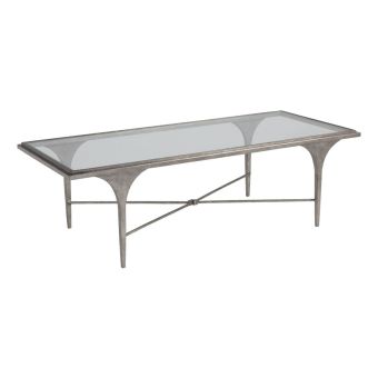 Artistica Home Porto Silver Rectangular Cocktail Table