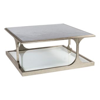 Artistica Home Bond Street Champagne Square Cocktail Table