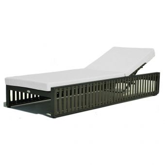 Skyline Design Milano Chaise Lounger With Cushion