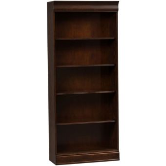 Liberty Furniture Brayton Manor Jr Executive 72" Bookcase in Cognac
