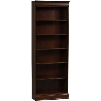 Liberty Furniture Brayton Manor Jr Executive 84" Bookcase in Cognac
